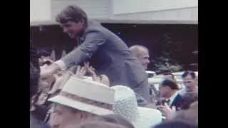 1968 Bobby Kennedy and John Glenn Campaigning in Oregon