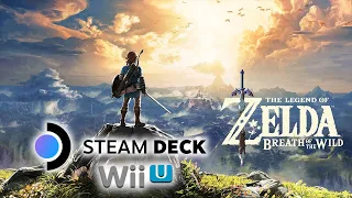 Steam Deck - The Legend of Zelda: Breath of the Wild Gameplay and Settings (CEMU 2.0)