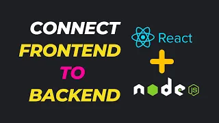 Connect Frontend  to Backend Using React JS and Node JS