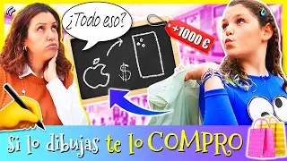 ✍ ¡¡SI LO DIBUJAS te lo COMPRO!! 🛍 COMPRAMOS TODO lo que DIBUJA DANIELA HAACK 📱 ¿NUEVO IPHONE 11?