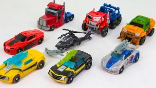 Transformers Prime Beast Hunters CyberVerse Mini Optimus Prime Bumblebee Airachnid Robot Car Toys