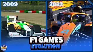 Evolution of F1 Games since Acquired by CodeMaster [2009 - 2022]