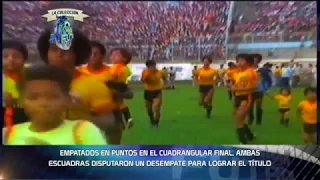 Resumen - Barcelona 4 El Nacional 2 - Campeonato Nacional 1982 - Programa La Colección