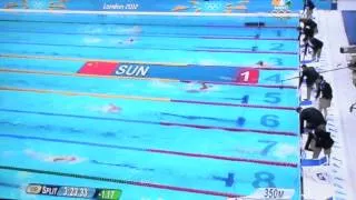 Sun Yang 1500m Freestyle World Record-2012 London Olympics 2