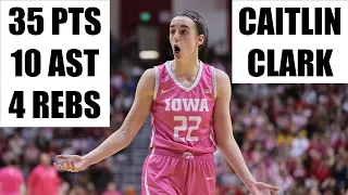 35 For Caitlin Clark, But #5 Iowa Hawkeyes STILL Lose To #2 Indiana Hoosiers | Highlights
