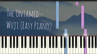 The Untamed - Wuji 陳情令 - 無羈 | 肖戰 王一博 | Simple Piano | Piano Pop Song Tutorial  鋼琴教學