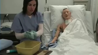 Giving a Patient a Bed Bath