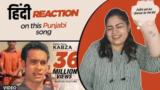 Reaction on Kabza || Babbu Maan ||