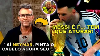 🔥CARAMBA! NETO MANDOU A REAL SOBRE MESSI! ESCULACHA NEYMAR E A SELEÇÃO BRASILEIRA AO VIVO.