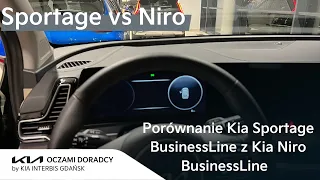 Porównanie nowej Kia Niro HEV [1.6 GDI 141KM 6DCT] z nową Kia Sportage [1.6 T-GDI 150KM 6MT] 4K