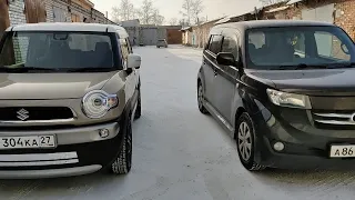 Сравним? Toyota bB vs Suzuki XBee. Царь горы.