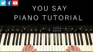 You Say Piano Tutorial | Lauren Daigle