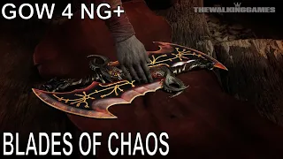 God Of War 4 - Kratos Gets The BLADES OF CHAOS IN NG+ [PS4 Pro 1080p 60FPS]