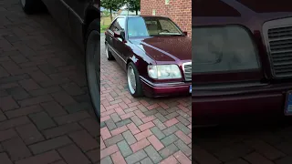 Mercedes W124 Coupé C124 RUBY RED