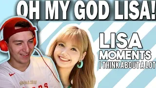 blackpink lisa moments i think about a lot REACTION!