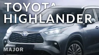 Toyota Highlander 2021 3 х рядный семейный внедорожник! ПОДРОБНО О ГЛАВНОМ