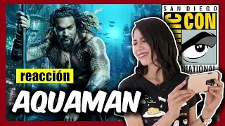 REACCIÓN | Trailer de AQUAMAN - ¿Buen  o mal camino de DCEU?