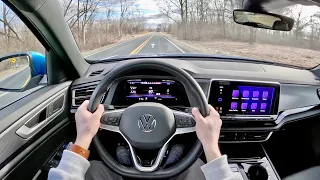 2024 Volkswagen Atlas Cross Sport SEL Premium R-Line - POV Driving Impressions