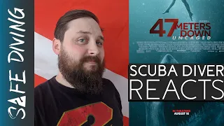 Scuba Diver Reacts | '47 Meters Down: Uncaged'