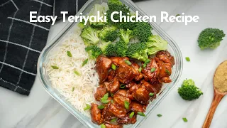 Mouthwatering Teriyaki Chicken Recipe to Meal Prep This Week! #mealprep #chicken #teriyakisauce