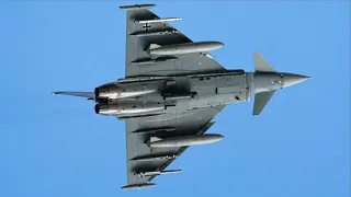 [4K] Airplane Spotting TaktLwG 71 Richthofen I Eurofighter Close Up I Takeoff & Landing