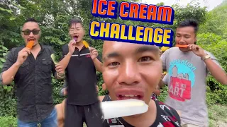 ICE CREAM  EATING CHALLENGE @SachinkerSagolsemNaorem Naobamei@BERONThokThakTime ICE CREAM