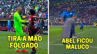 TRETA ENTRE GABIGOL E WEVERTON E ABEL PERDEU A CABEÇA