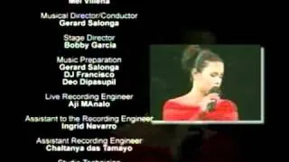Lea Salonga The Broadway Concert (16) End Credits