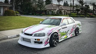 Building a FAST & FURIOUS R34 in JUST 20 Minutes!