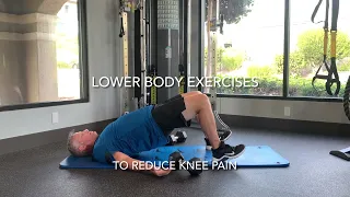 Lower body strength exercises to reduce knee pain