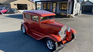 Test Drive 1930 Ford Model A 2-Door Sedan SOLD $35,900 Maple Motors #1470