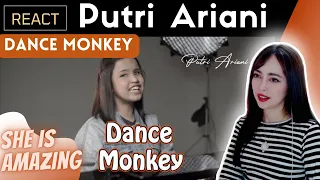 Reacting to Putri Ariani - Dance Monkey - Tones and I (Cover)