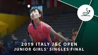 Wu Yangchen vs Chen Yi | 2019 ITTF Italy J&C Open Highlights  (JGS Final)