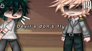 "Devil's don't fly" | Villain deku au | Mha | Gacha club | Angst | Og? | not a ship🙄 | Tw bakugou |