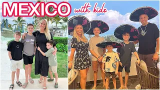 Our Trip to MEXICO 🇲🇽  with kids + review of Royalton Splash Riviera Cancun 🏝️