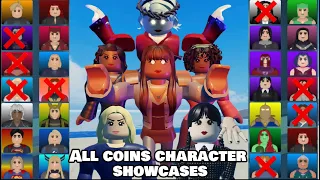 Every base coins character showcase. Heroes online world roblox