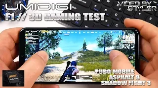 UMIDIGI F1 | Helio P60 Gaming Performance Test | PUBG Mobile runs good?「S7YLER」