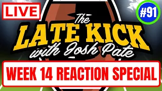 Late Kick Live Ep 91: Week 14 FULL Reactions | Bama Buries LSU | SC Hires Beamer | Early Bets