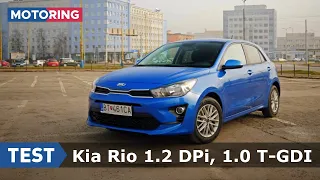 2021 Kia Rio facelift 1.2 DPi, 1.0 T-GDi DCT | test | Motoring TA3