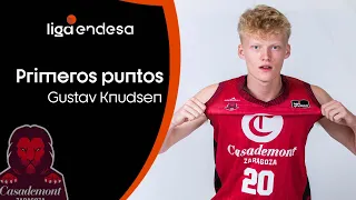 GUSTAV KNUDSEN: primeros puntos en Liga Endesa