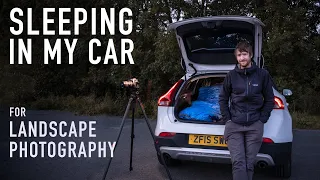 Sleeping in my Car for Landscape Photography