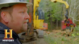 Ax Men: Rygaard Crew Battles A Dangerous Crooked Skyline (Season 10) | History