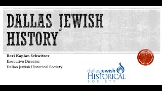 Dallas Jewish History