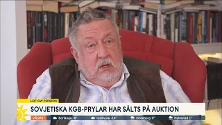 GW talar ut om den fräcka stölden – av Christer Petterssons barskåp - Nyhetsmorgon (TV4)