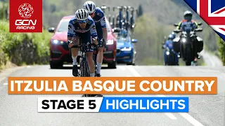 Attritional Racing For GC Leaders! | Itzulia Basque Country 2023 Highlights - Stage 5