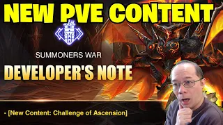 NEW PVE CONTENT - CHALLENGE OF ASCENSION (Summoners War)