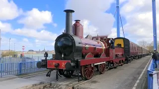 Britain's OLDEST working steam loco!!! GREAT day at Ribble Steam Railways Gala. 24th March 2024