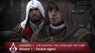 Assassin's Creed: Brotherhood - Sequence 3 - Mission 1 - Double Agent (100% Sync)