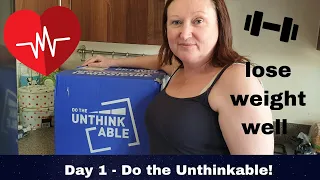 MY WEIGHT REVEALED! DAY 1 OF DO THE UNTHINKABLE DIET PLAN