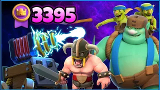 3400🏆 with Goblin Giant Sparky Deck | Clash Royale